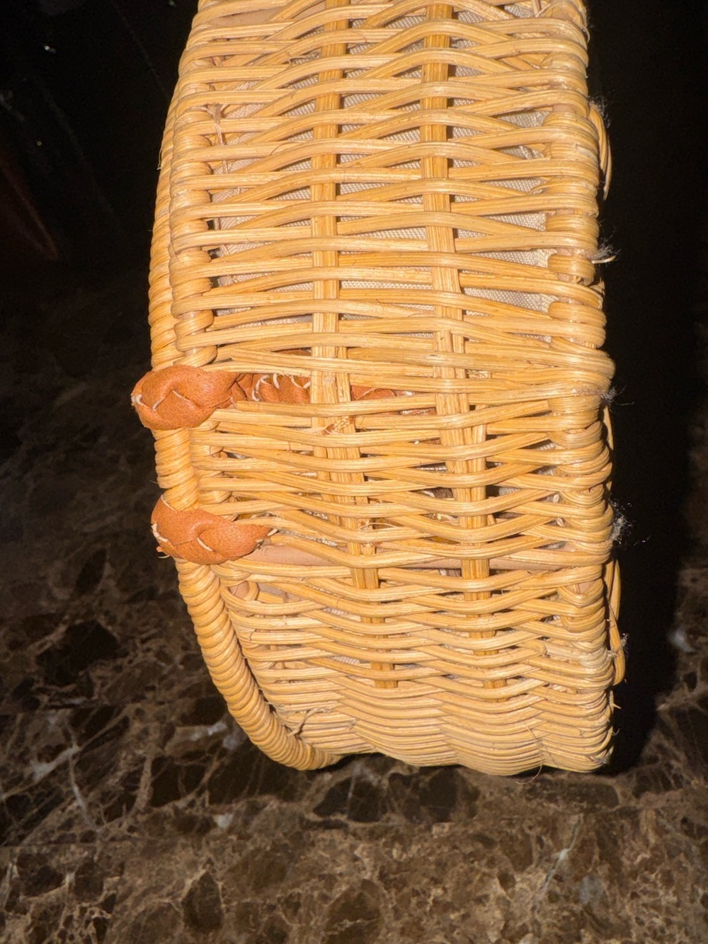 Universal Thread Rattan Circle Crossbody Bag 🌾☀️ - Picture 9 of 11